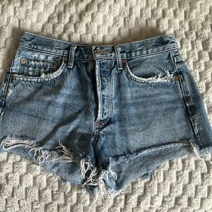 Agolde Parker cut off shorts